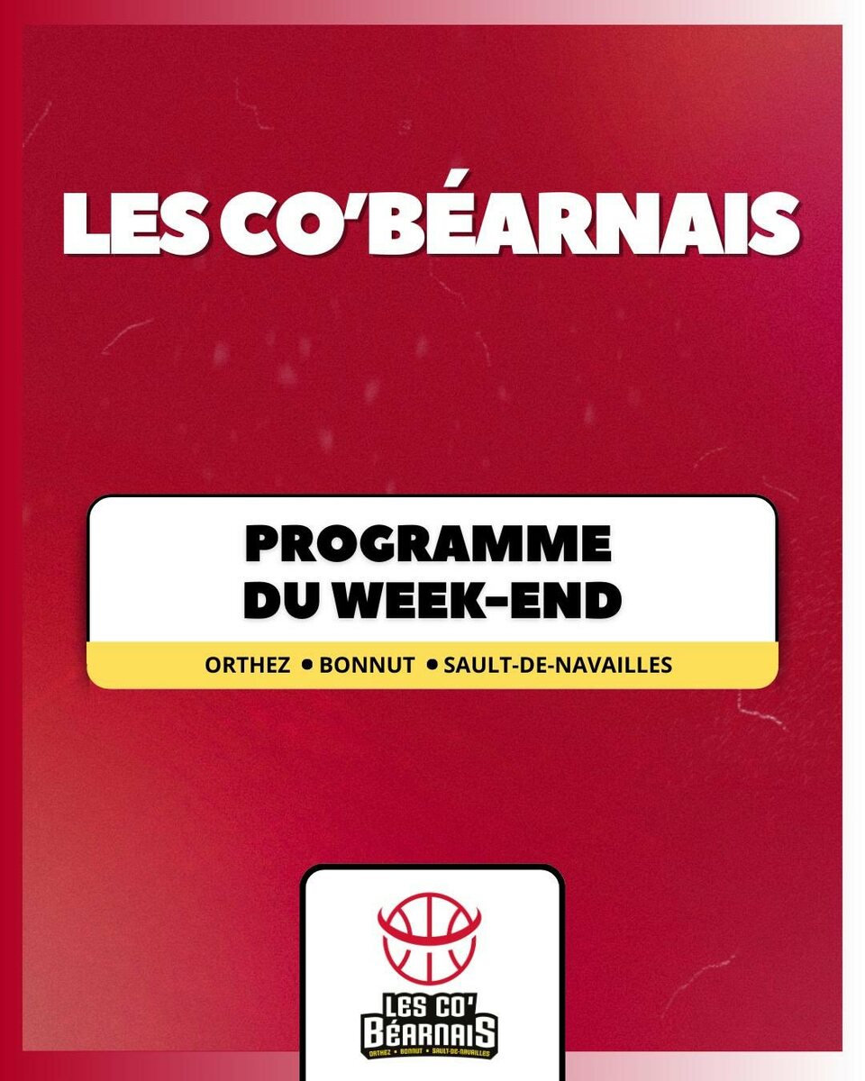 10 et 11 Janvier : Programme du week-end
