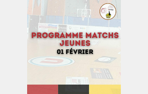 1er et 2 Février : Programme