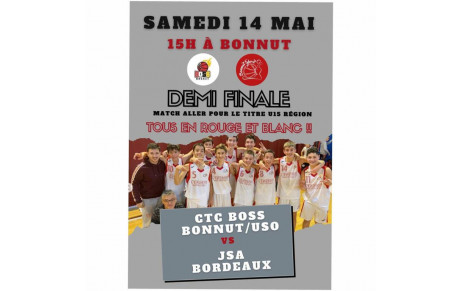 TOUS A LA SALLE : Nos U15 Région en 1/2 !