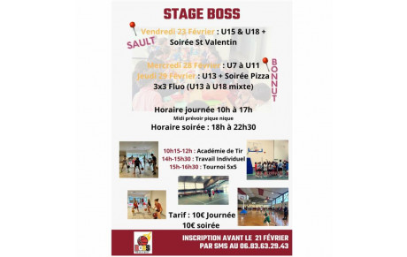 Journées de Stage Jeunes