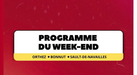 10 et 11 Janvier : Programme du week-end